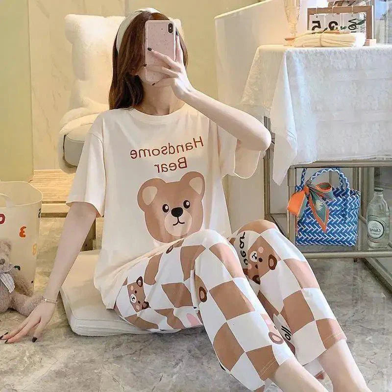 11.11 Sale HANDSOME BEAR PRINTED NIGHT SUIT