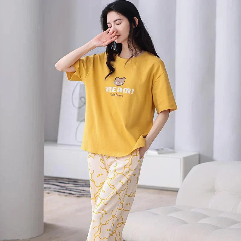 11.11 Sale Dream BearPRINTED NIGHT SUIT