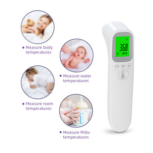 Digital Forehead Thermometer Electronic Contactless Clinical Accuracy
