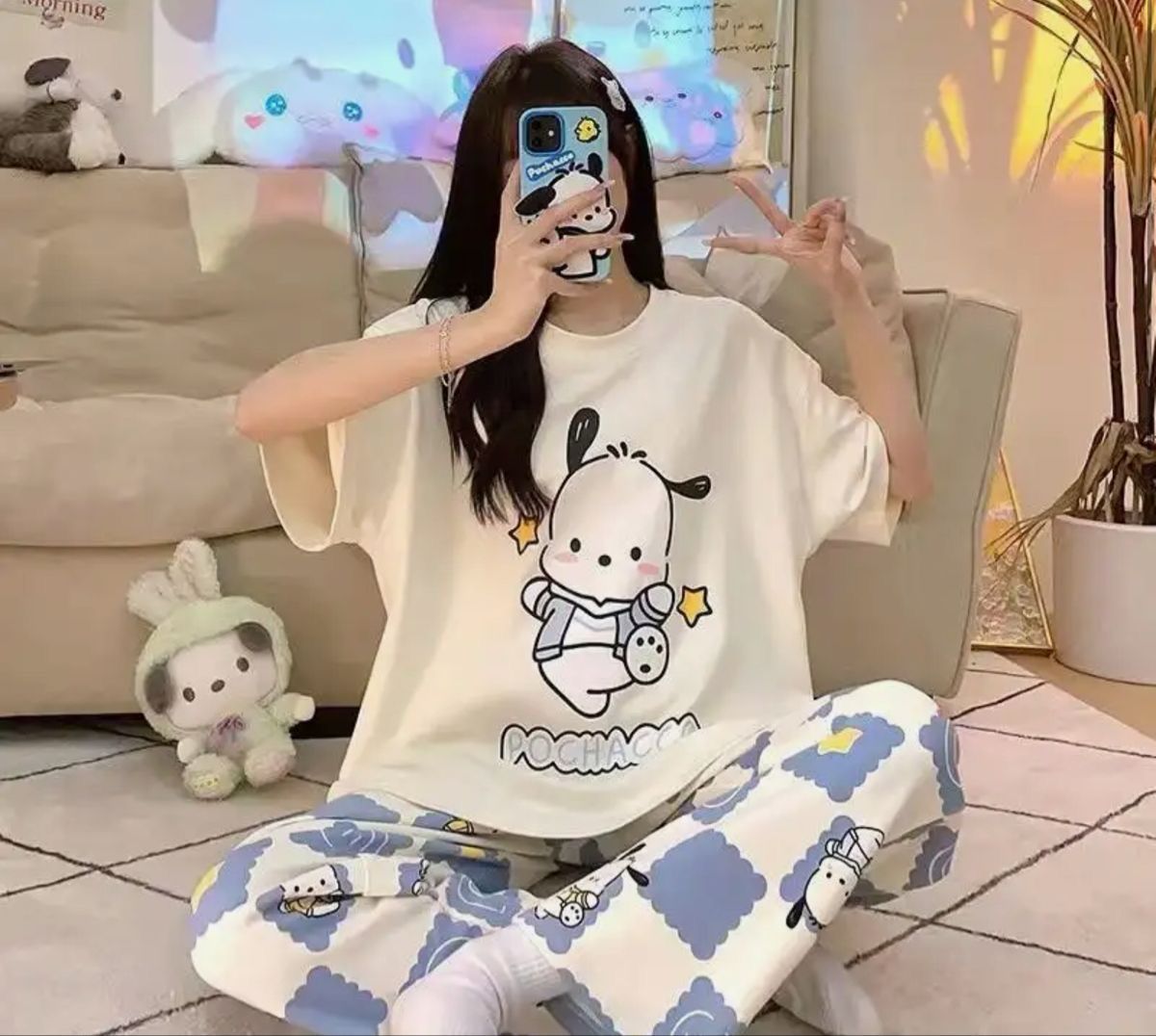 11.11 Sale Soft Cotton PJ Suit - P4