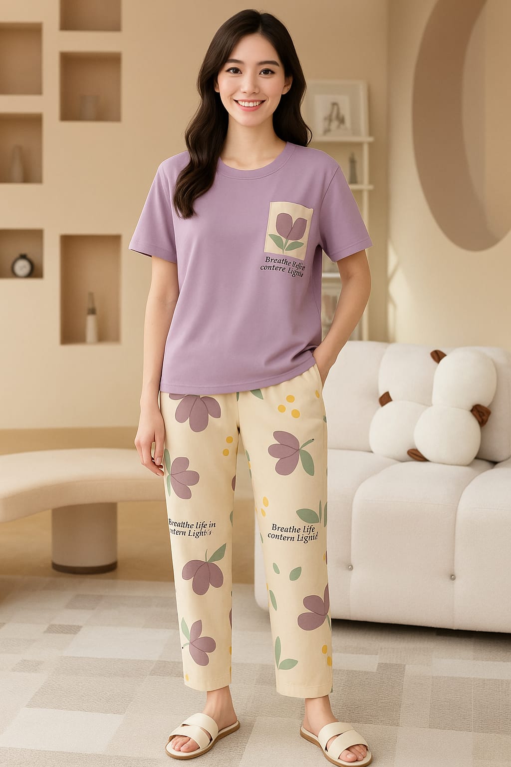 11.11 Sale Pocket Purple Flower